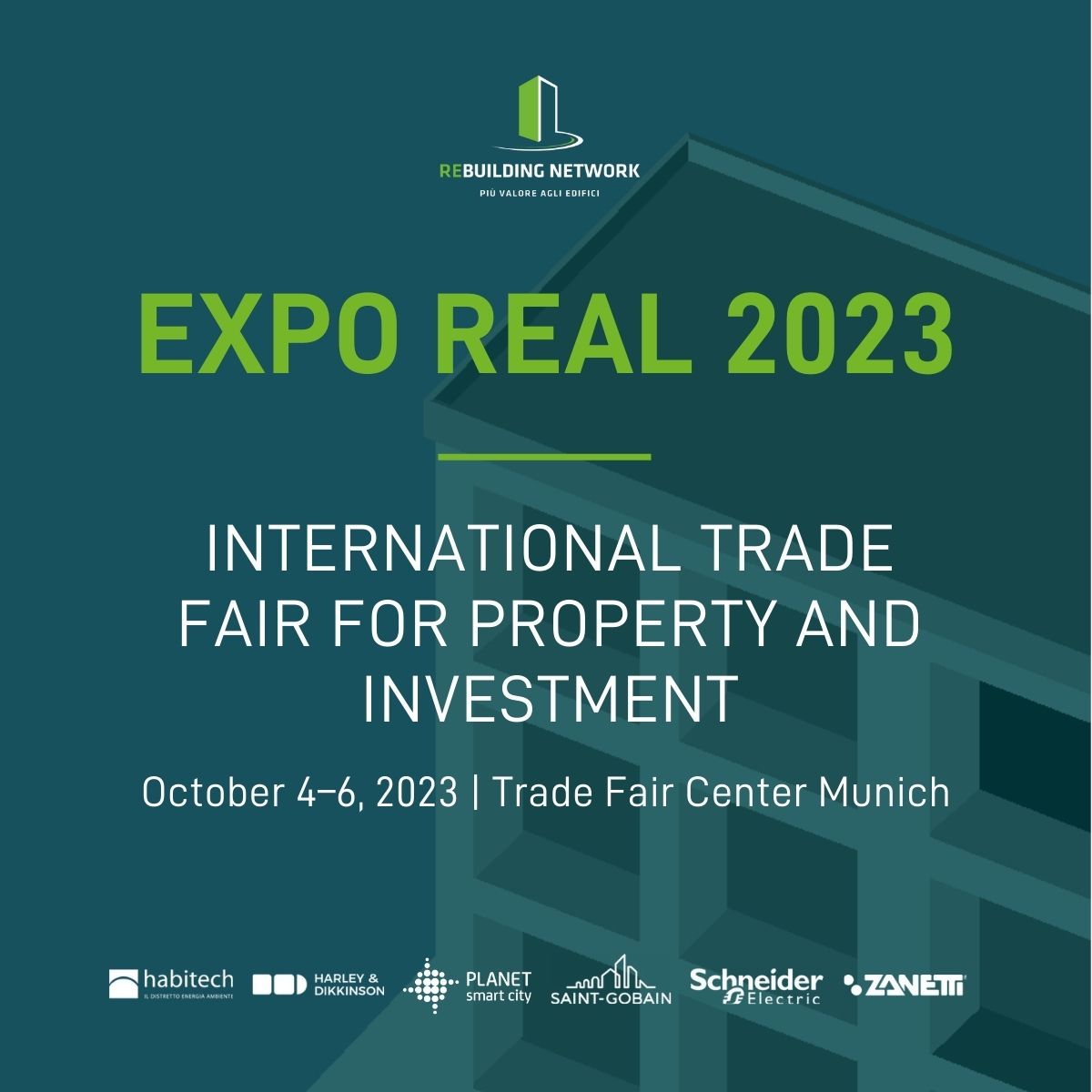 REbuilding network a EXPO REAL | 4-6 ottobre 2023